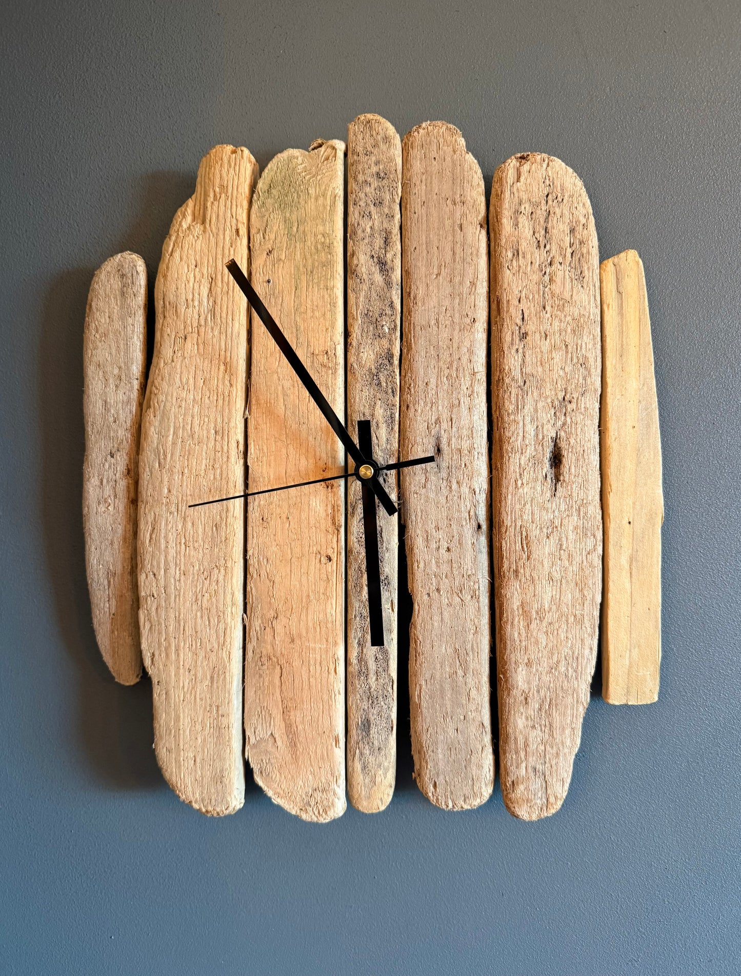 Handmade Driftwood Wall Clock