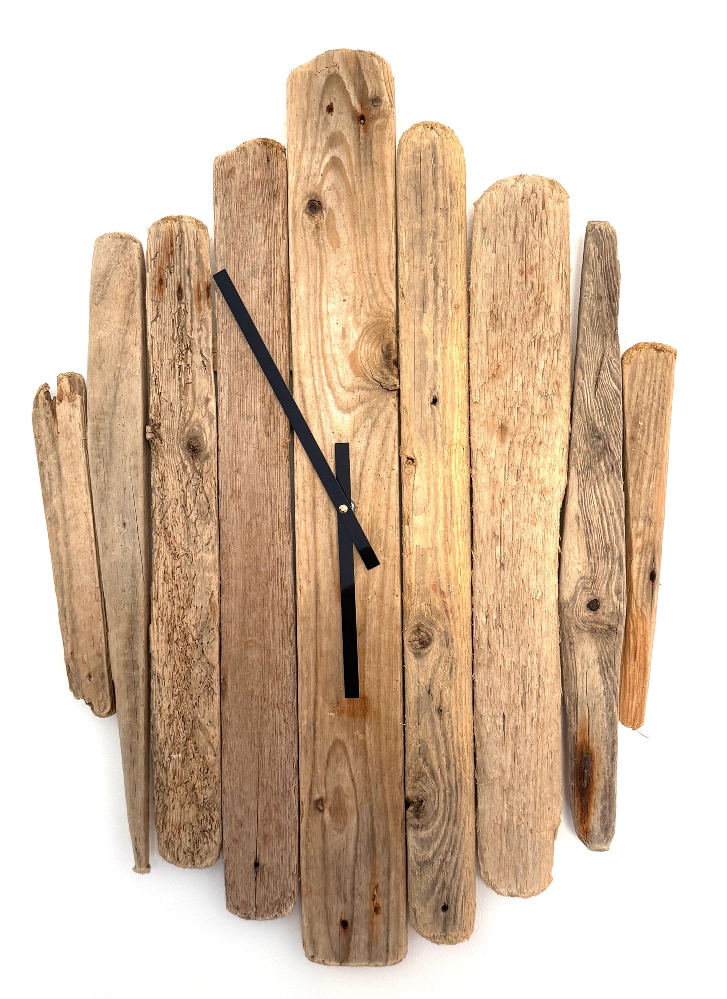 Large Handmade Driftwood Wall Clock
