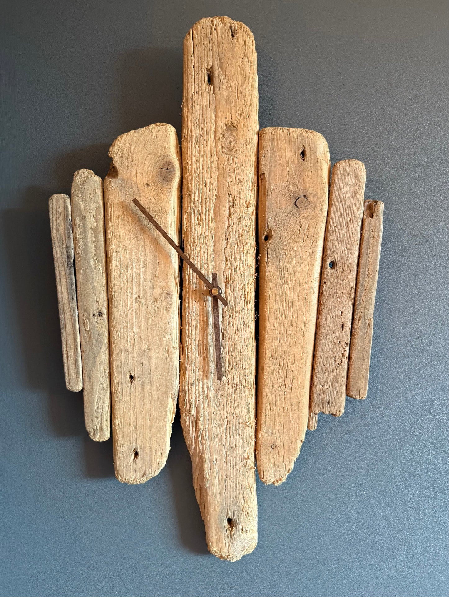 Handmade Driftwood Wall Clock