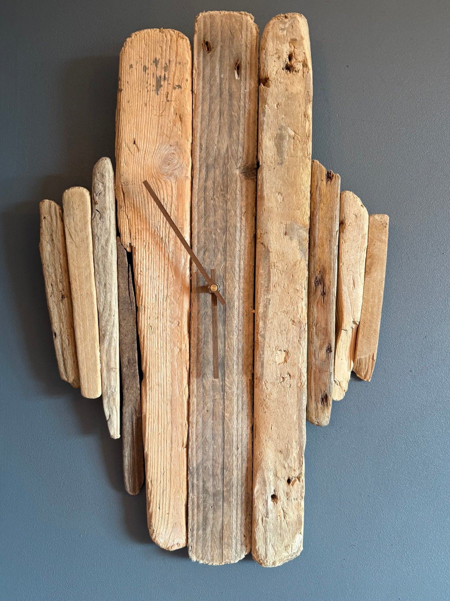Handmade Driftwood Wall Clock