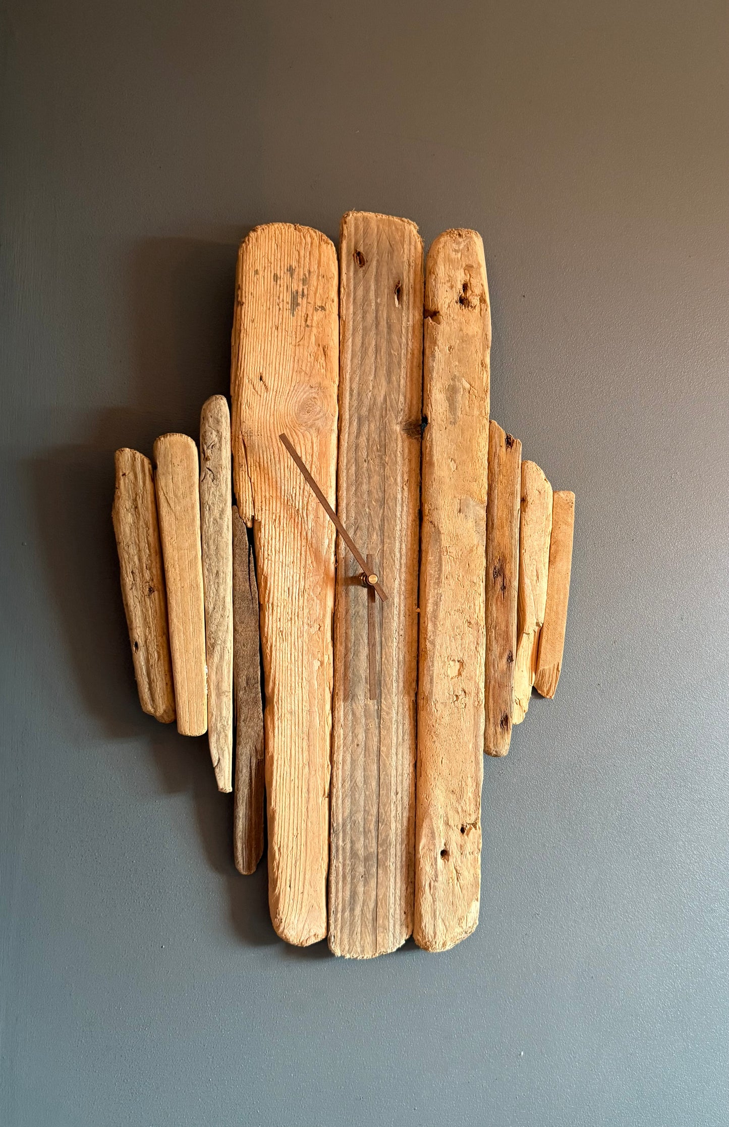 Handmade Driftwood Wall Clock