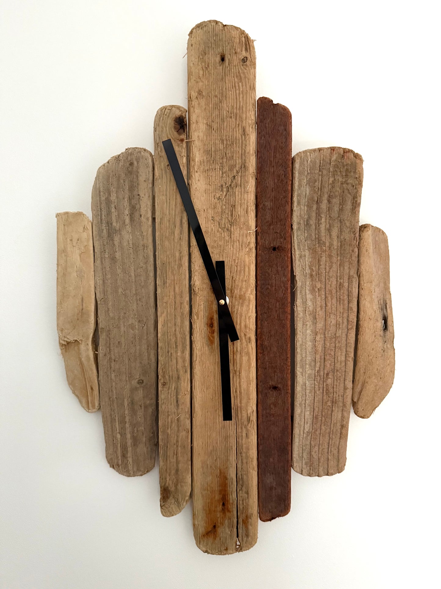 Large Handmade Driftwood Wall Clock
