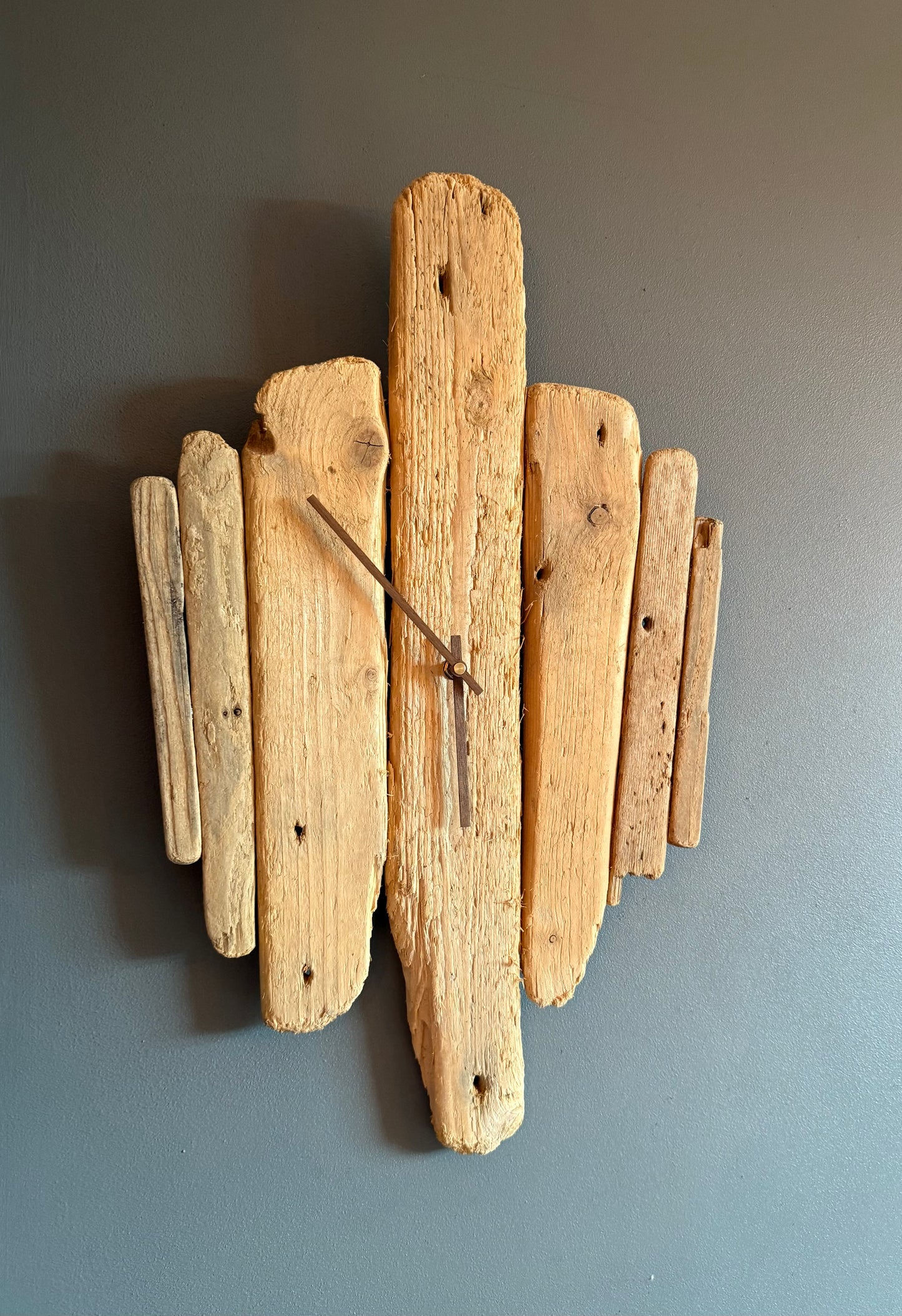 Handmade Driftwood Wall Clock