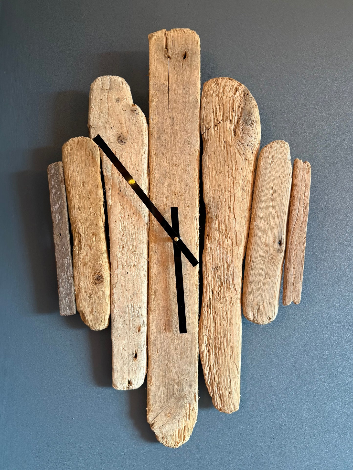 Handmade Driftwood Wall Clock