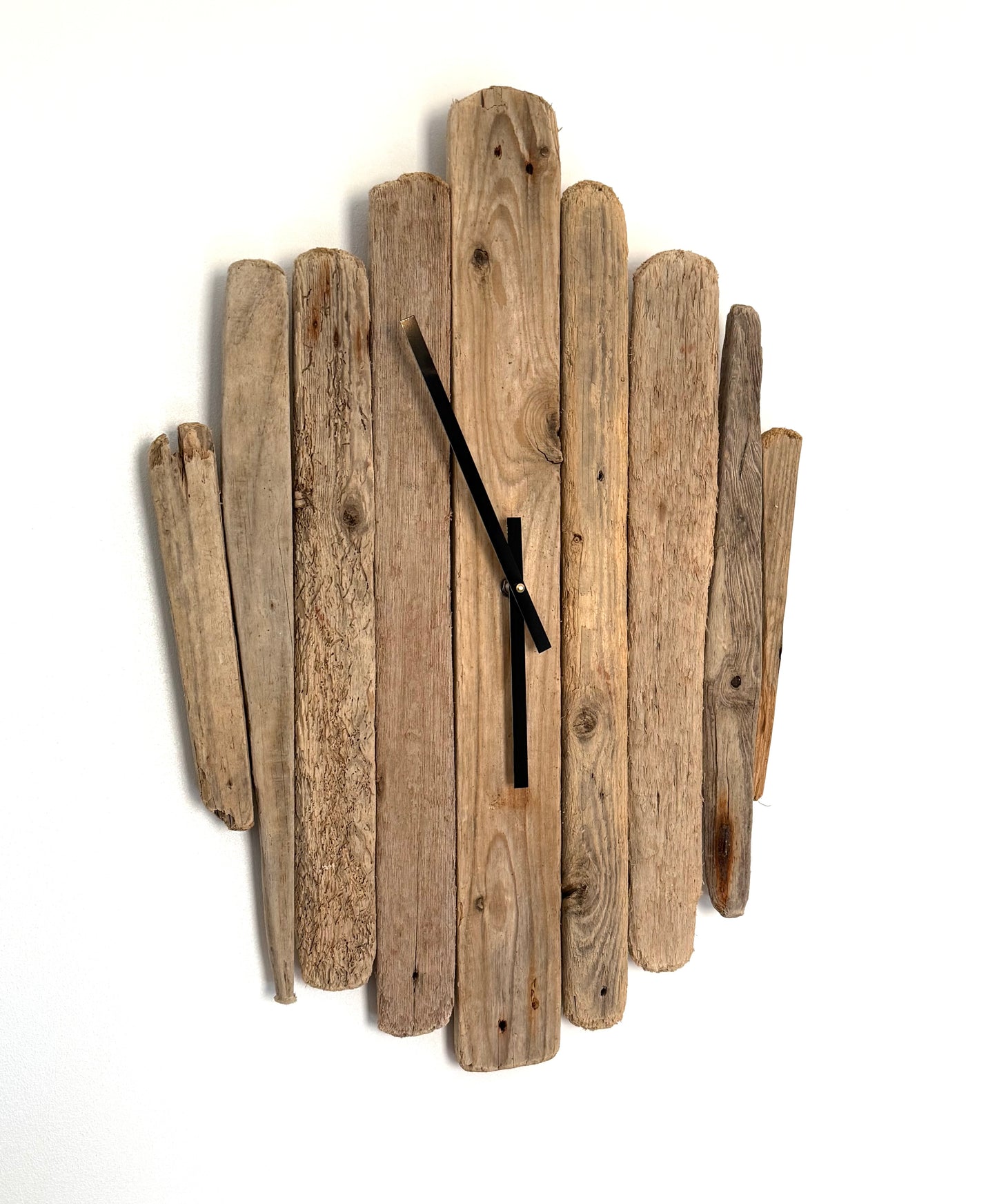 Large Handmade Driftwood Wall Clock