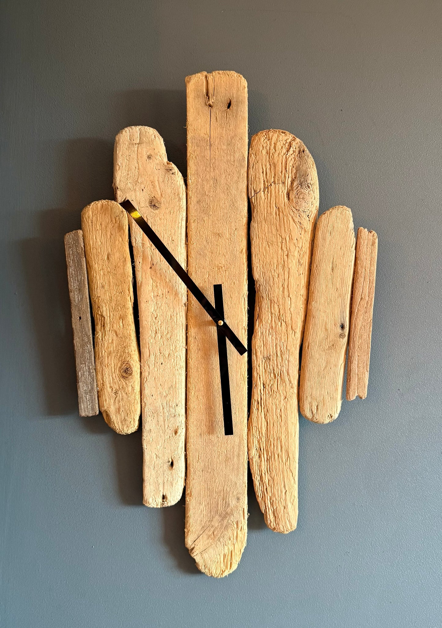 Handmade Driftwood Wall Clock