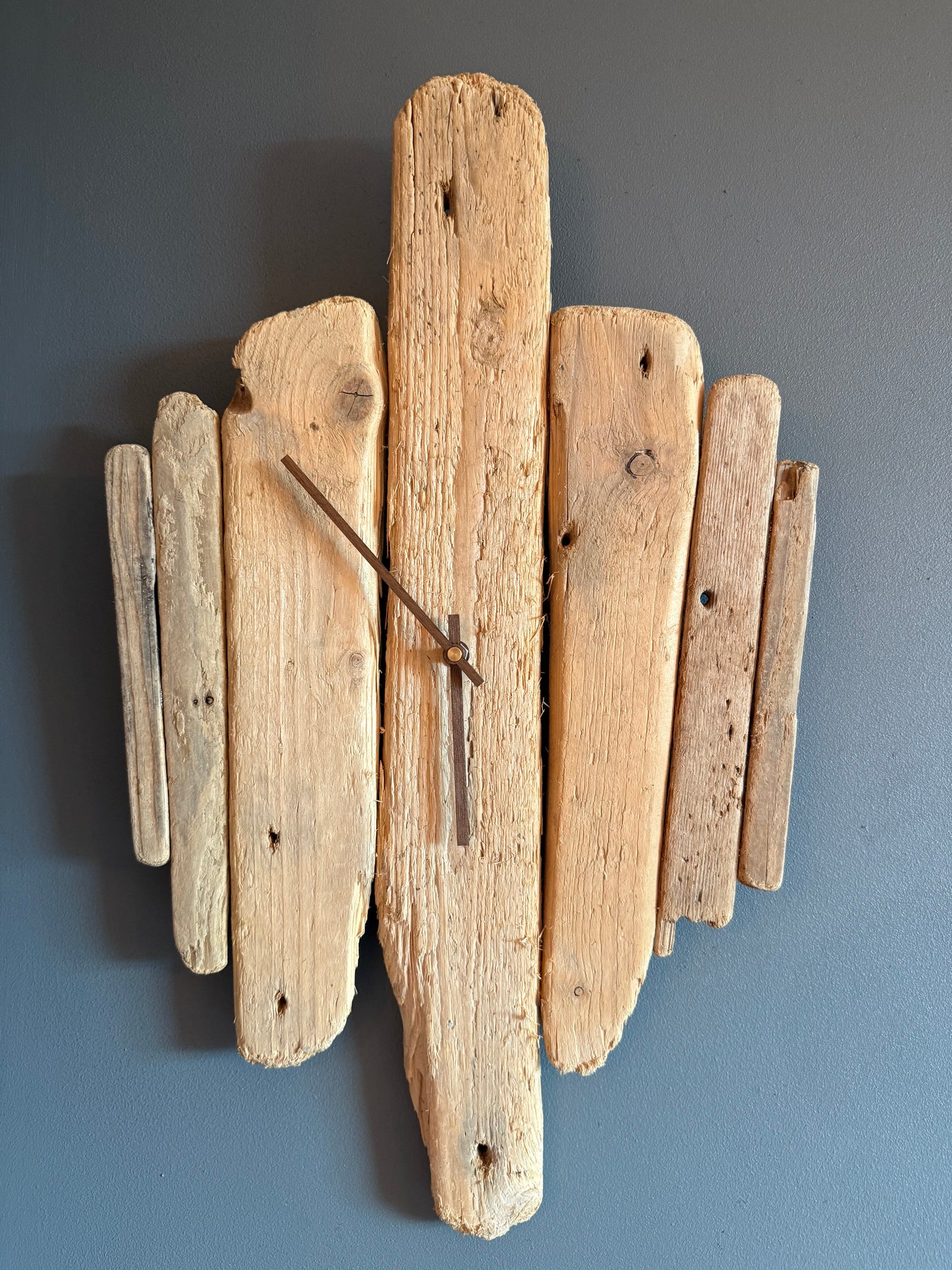 Handmade Driftwood Wall Clock