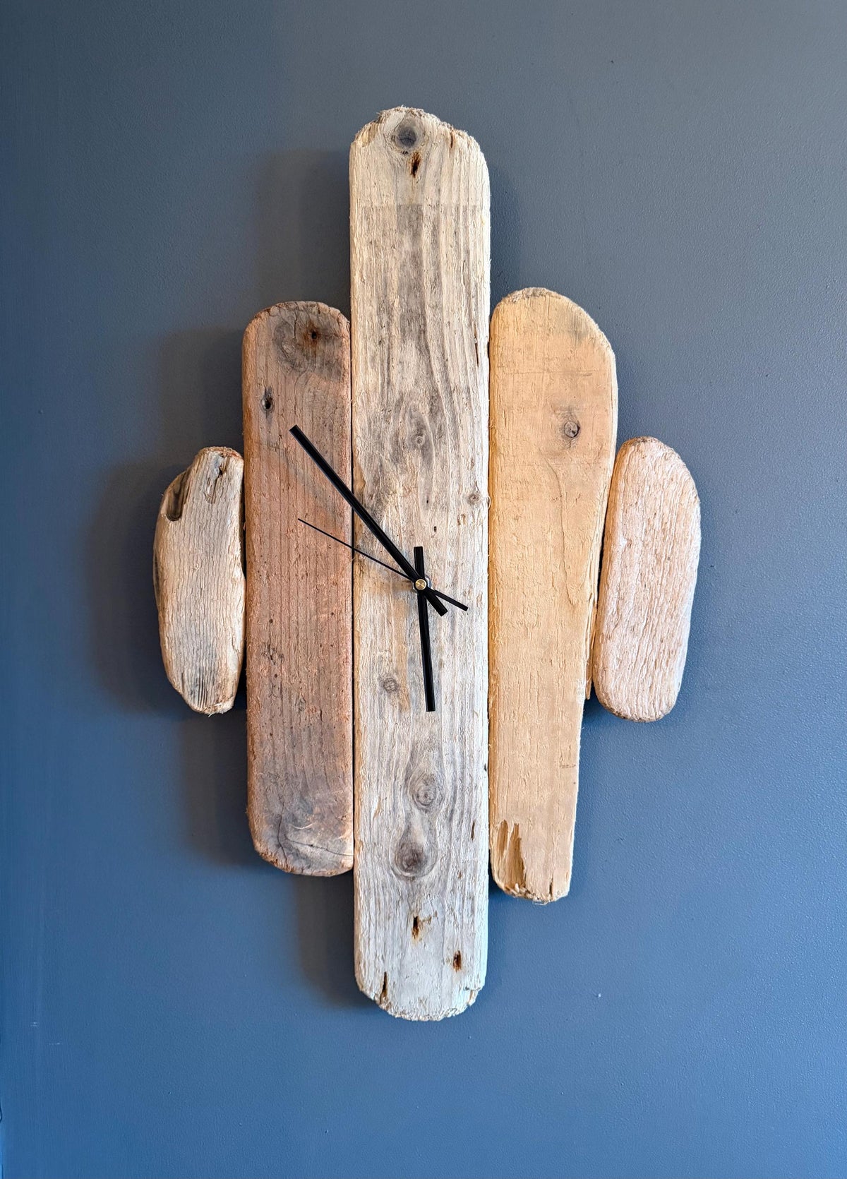 Handmade Driftwood Wall Clock – One of a Kind