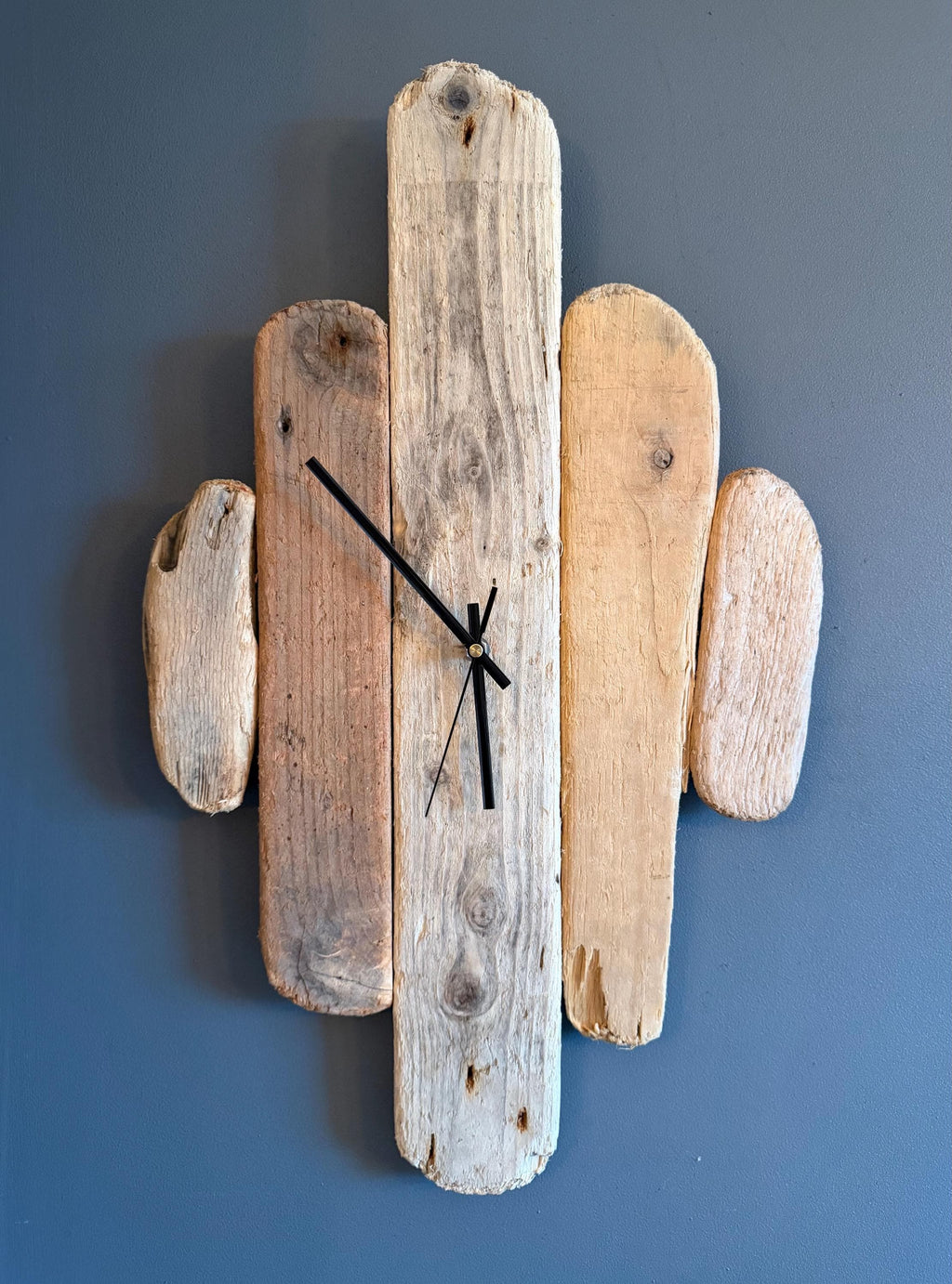 Handmade Driftwood Wall Clock – One of a Kind