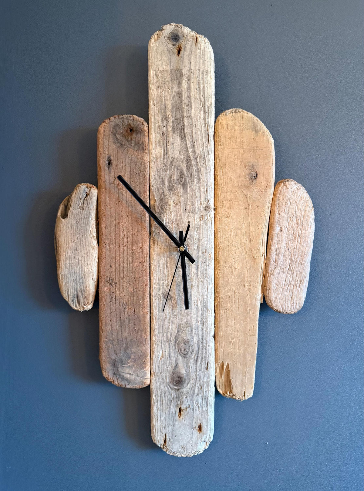 Handmade Driftwood Wall Clock – One of a Kind