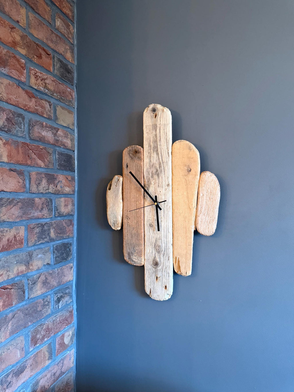 Handmade Driftwood Wall Clock – One of a Kind