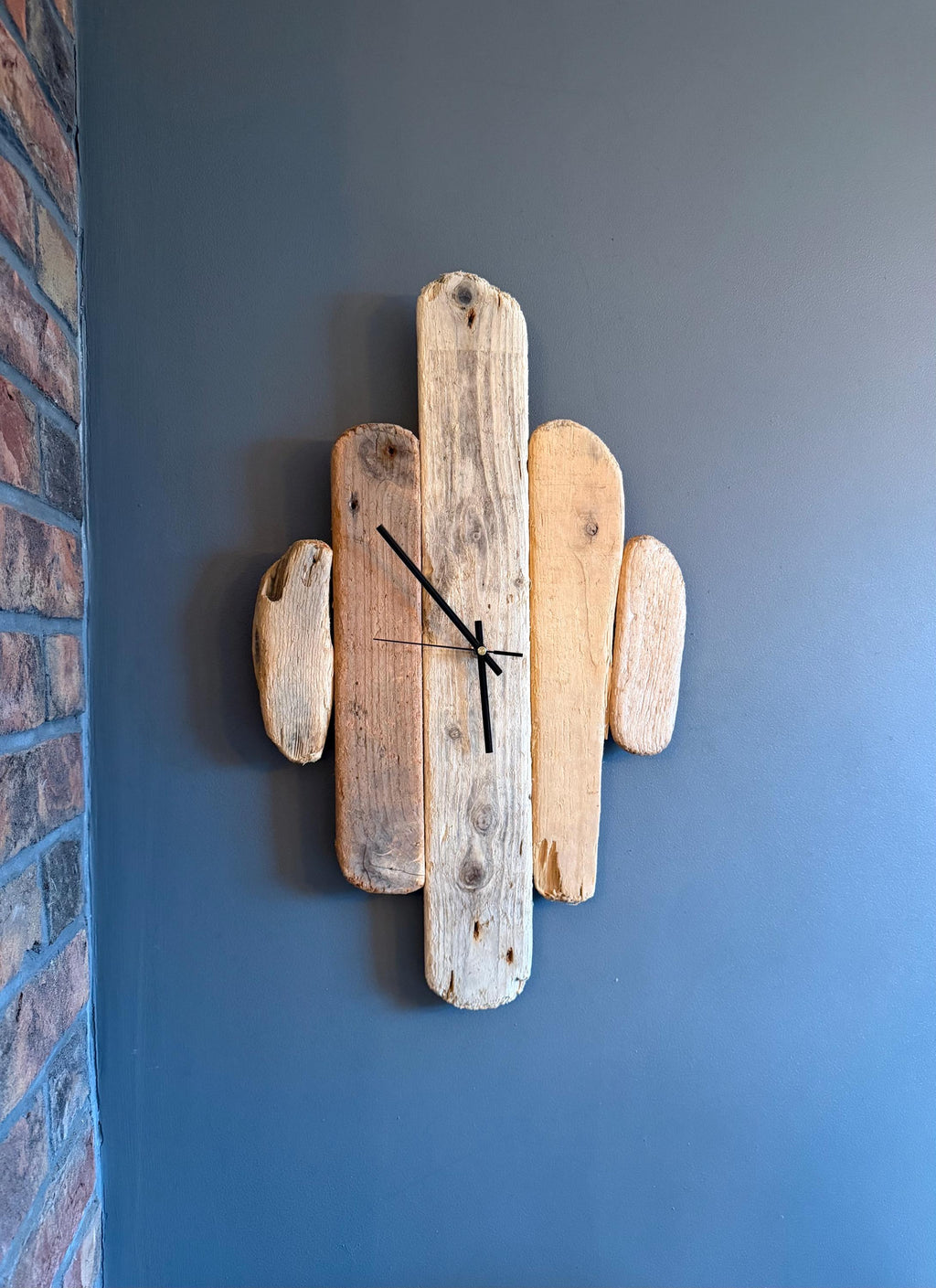 Handmade Driftwood Wall Clock – One of a Kind