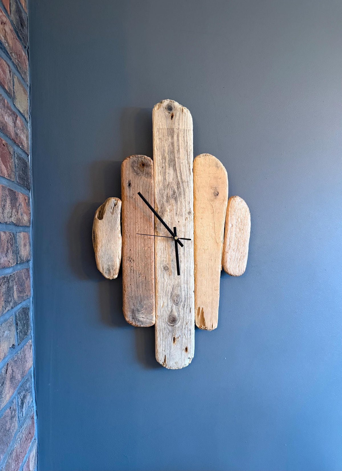 Handmade Driftwood Wall Clock – One of a Kind