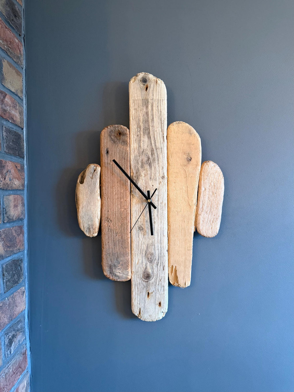 Handmade Driftwood Wall Clock – One of a Kind