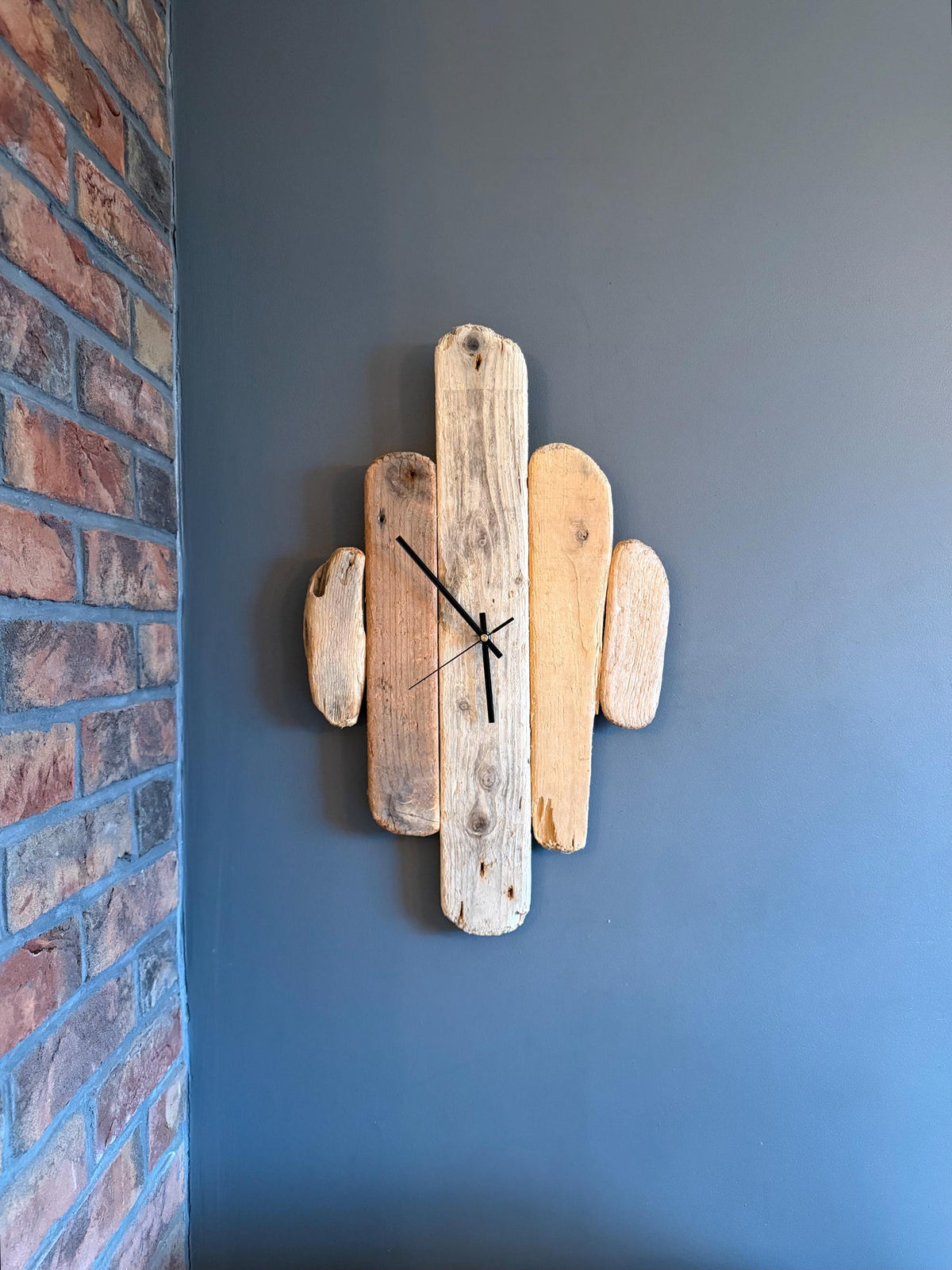 Handmade Driftwood Wall Clock – One of a Kind